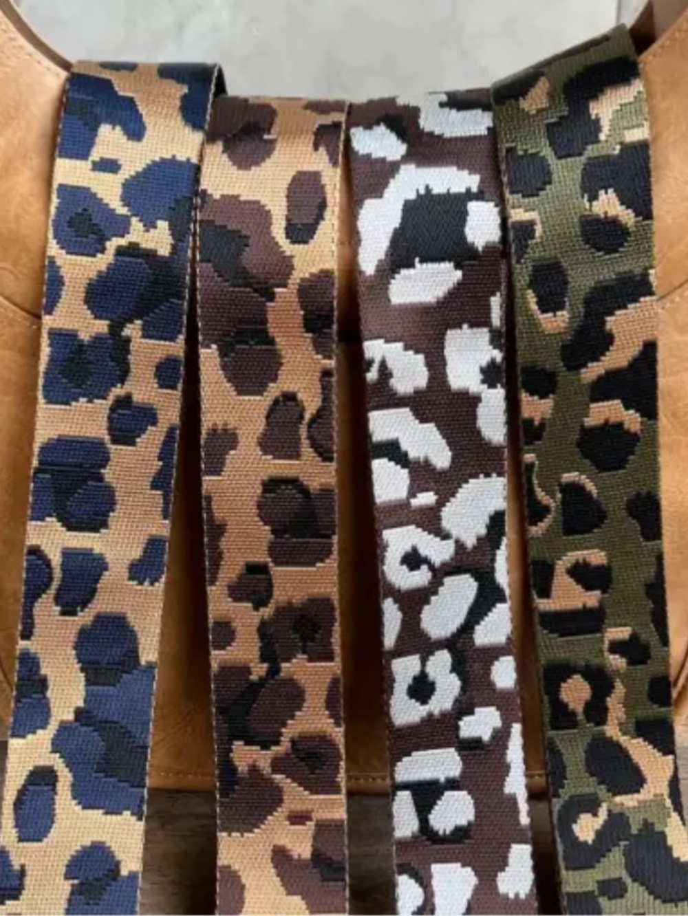 Ahdorned Leopard Print Adjustable Bag Strap - OS - New in Original Packaging